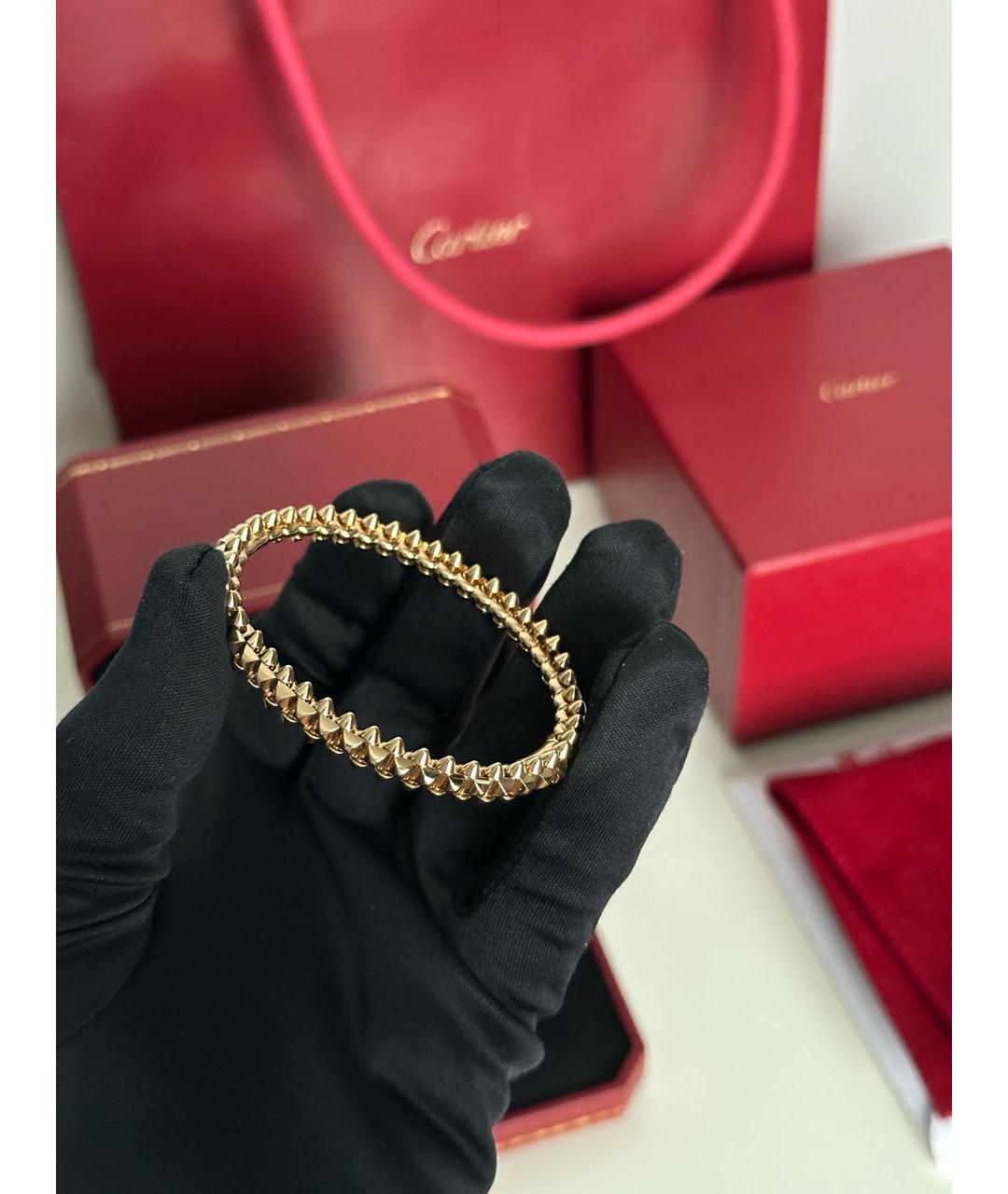 CARTIER Золотой браслет из розового золота, фото 5