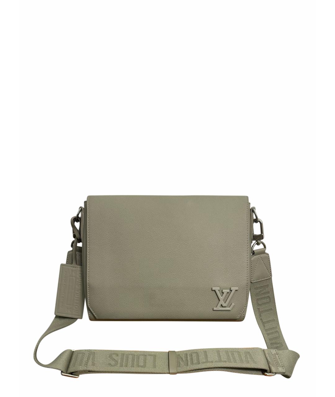 LOUIS VUITTON Бежевая кожаная сумка на плечо, фото 1