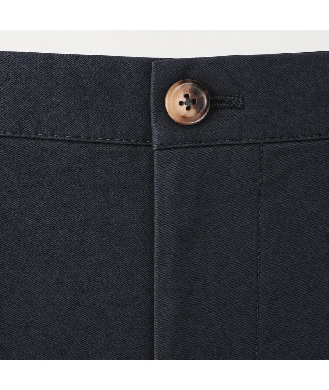 BRUNELLO CUCINELLI Фиолетовые хлопковые брюки чинос, фото 3