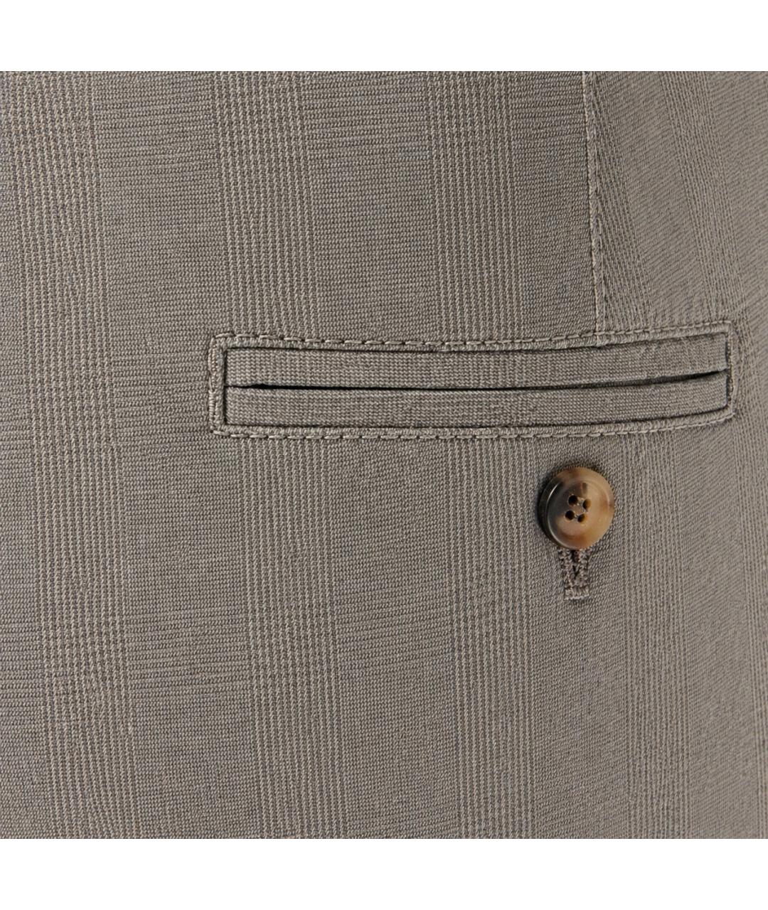 BRUNELLO CUCINELLI Серые хлопковые брюки чинос, фото 4