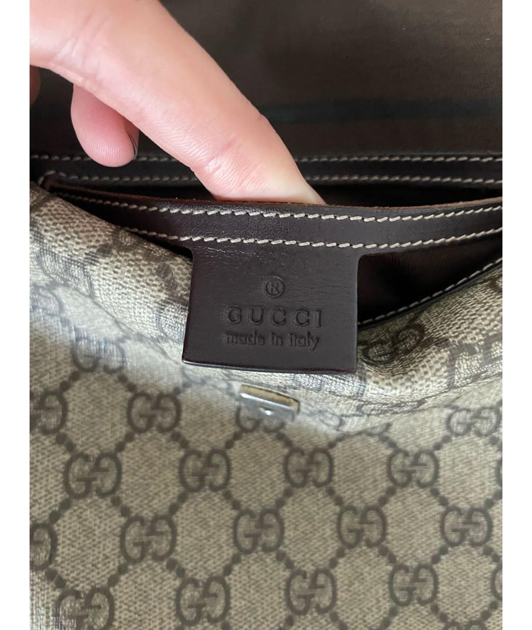 GUCCI Кожаная сумка на плечо, фото 6