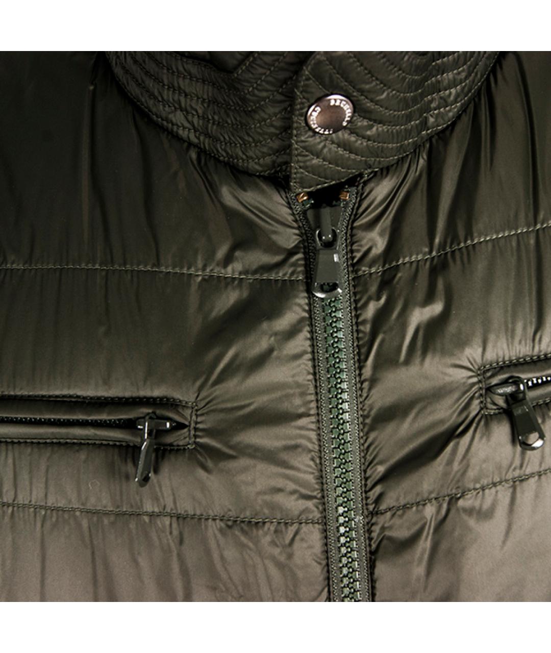 BRUNELLO CUCINELLI Коричневая синтетическая куртка, фото 6