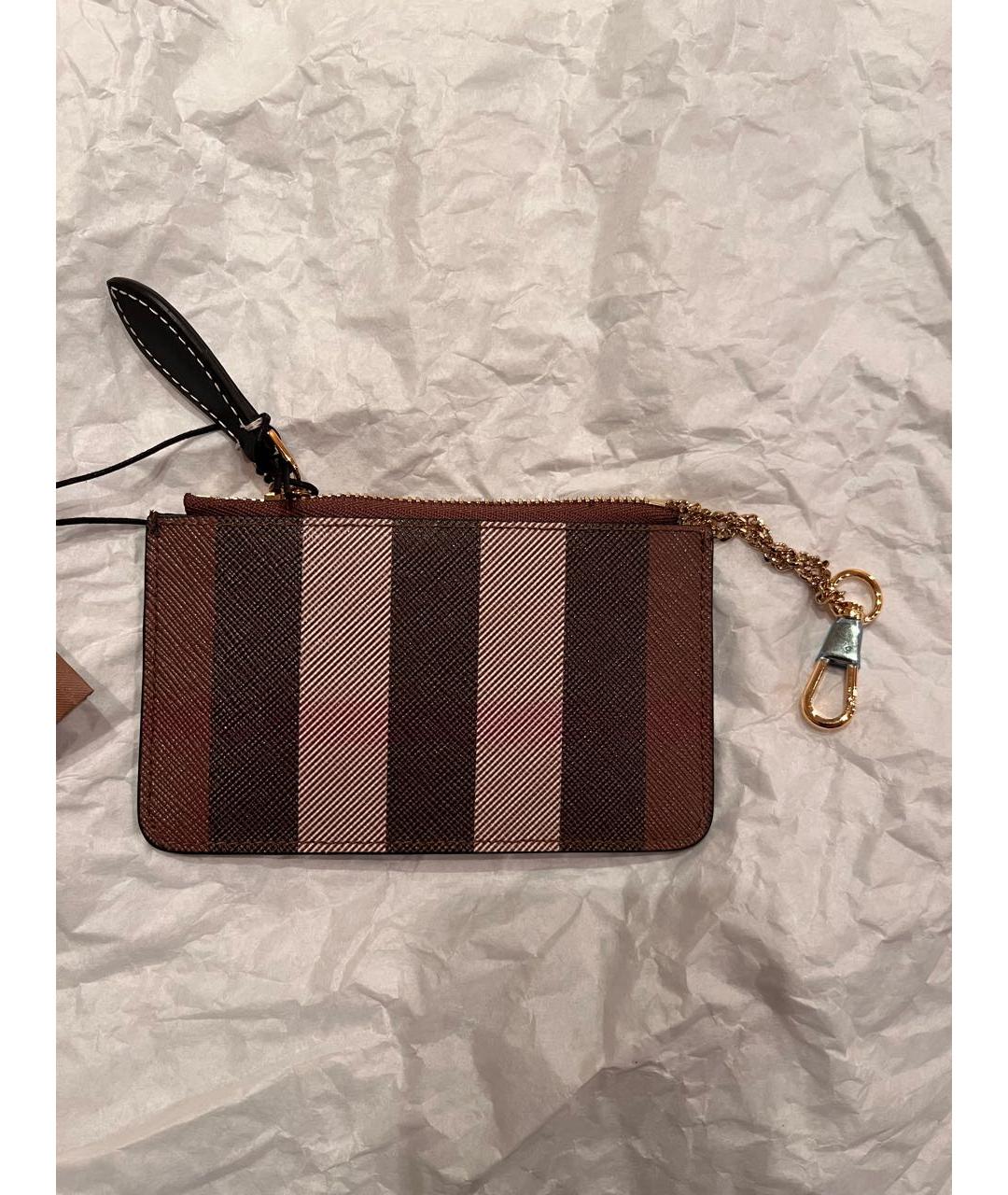 BURBERRY Коричневый кошелек, фото 2