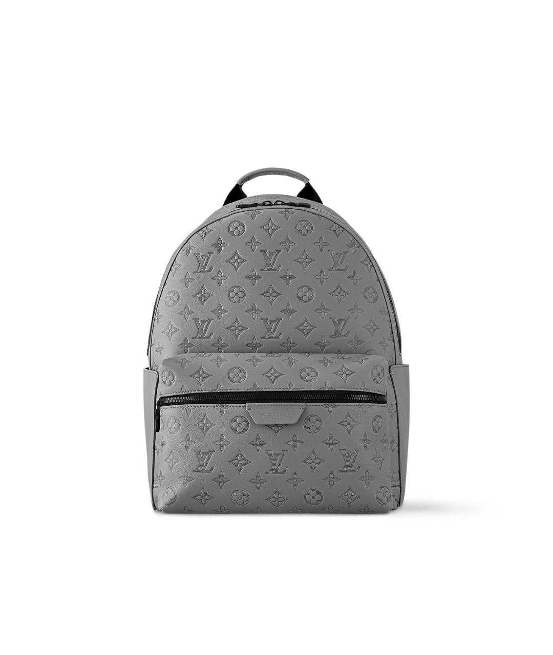 LOUIS VUITTON Серый кожаный рюкзак, фото 1