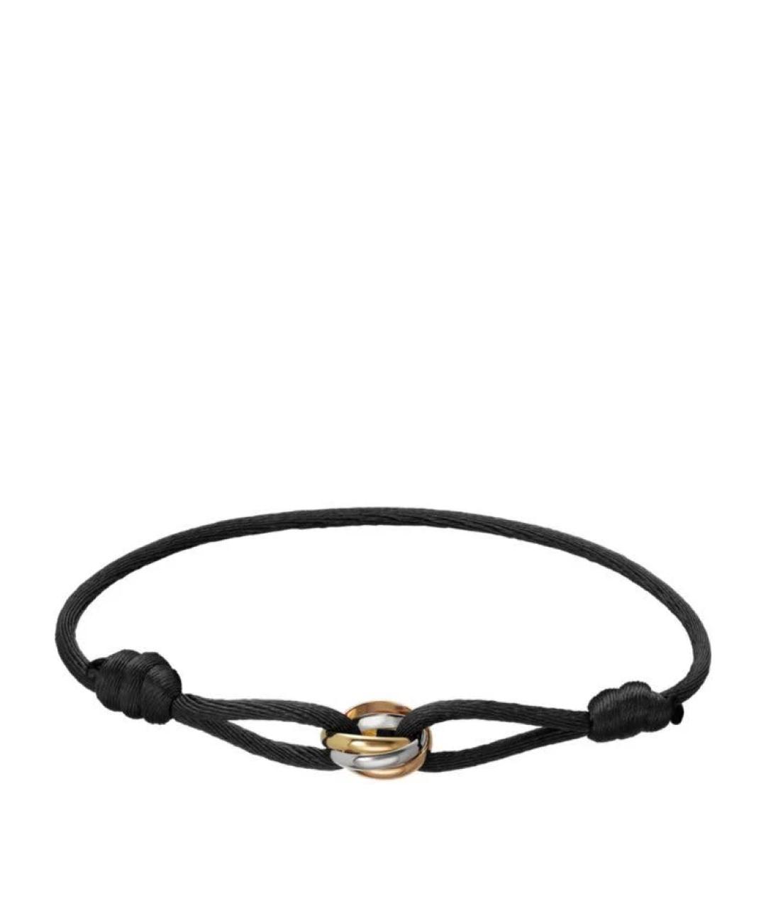 CARTIER Черный браслет из желтого золота, фото 1