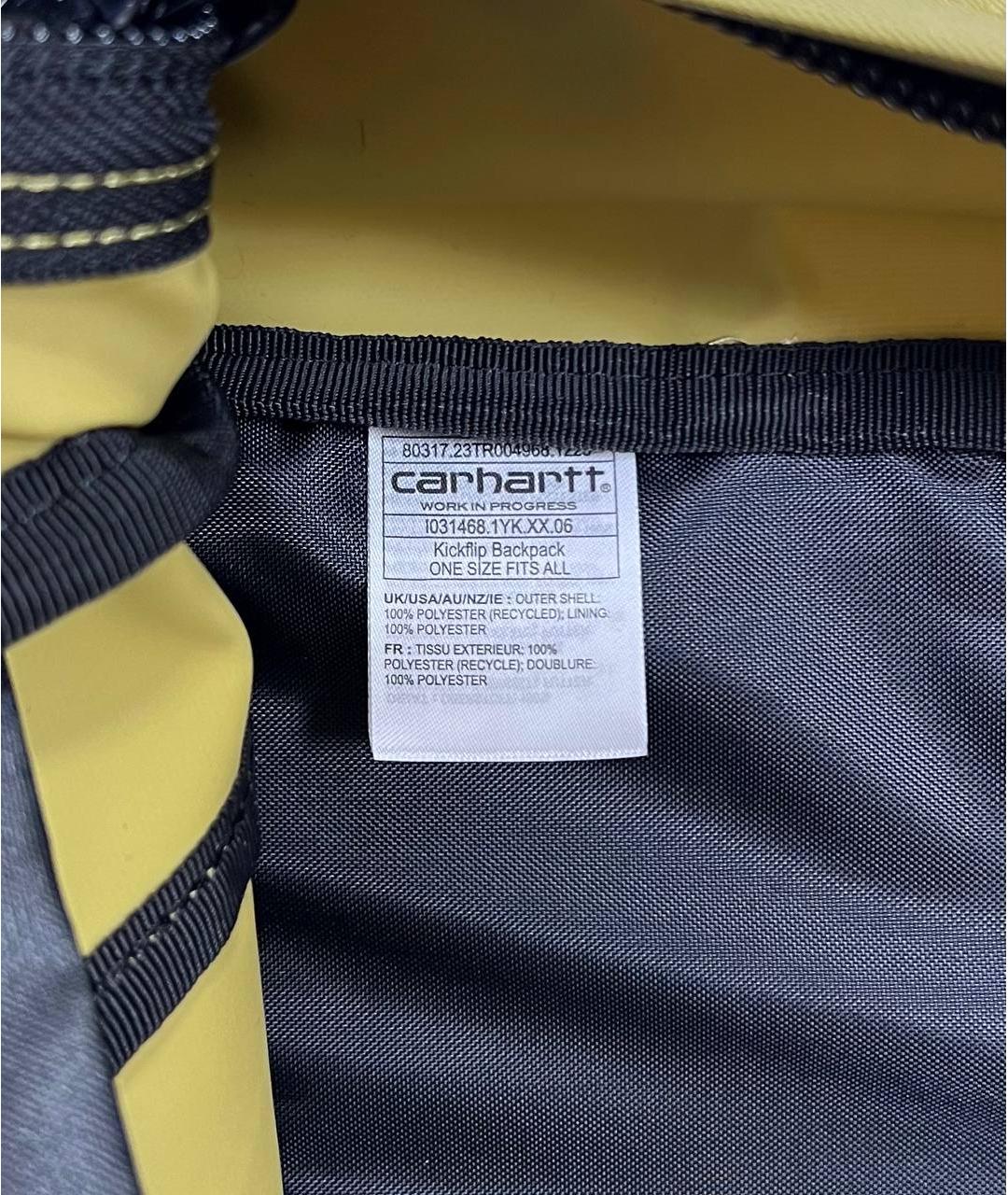 CARHARTT WIP Горчичный рюкзак, фото 7