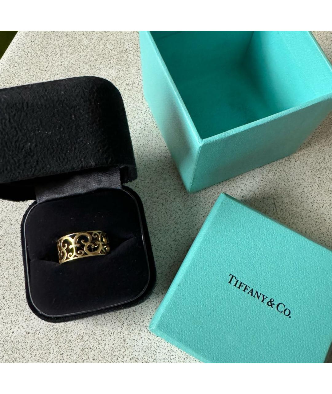 TIFFANY&CO Золотое кольцо из желтого золота, фото 3