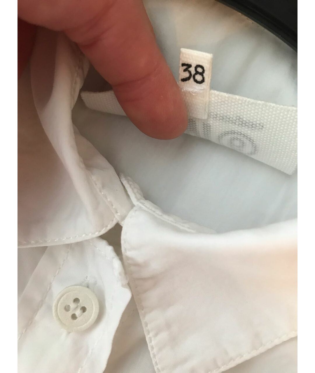 MM6 MAISON MARGIELA Белая хлопковая рубашка, фото 7