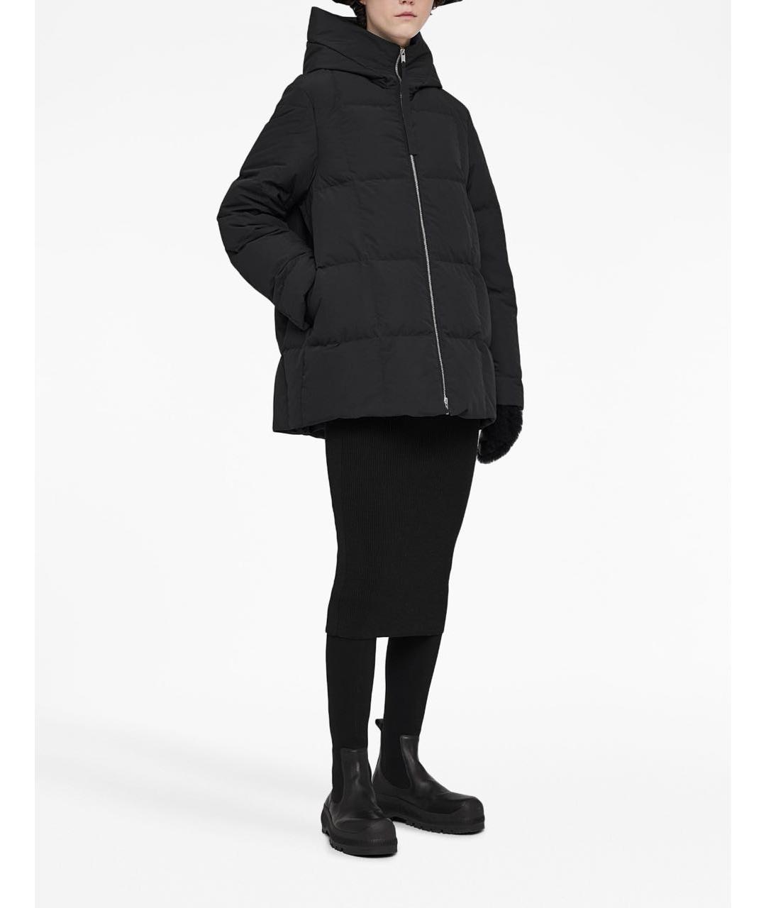 JIL SANDER Черный пуховик, фото 3