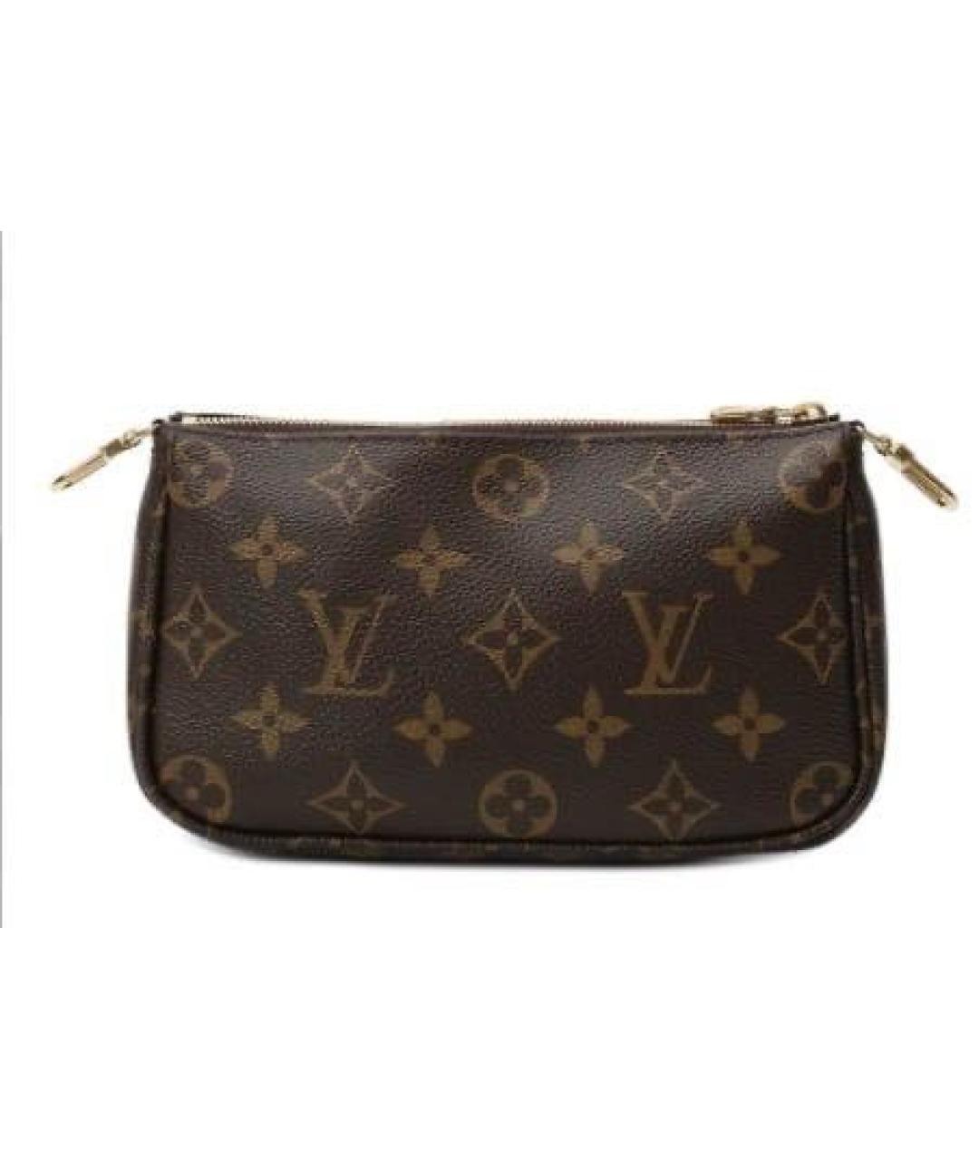 LOUIS VUITTON Коричневая сумка через плечо, фото 4