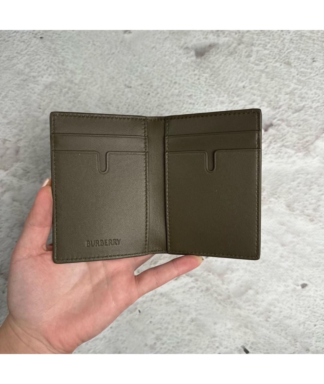 BURBERRY Кожаный кардхолдер, фото 5