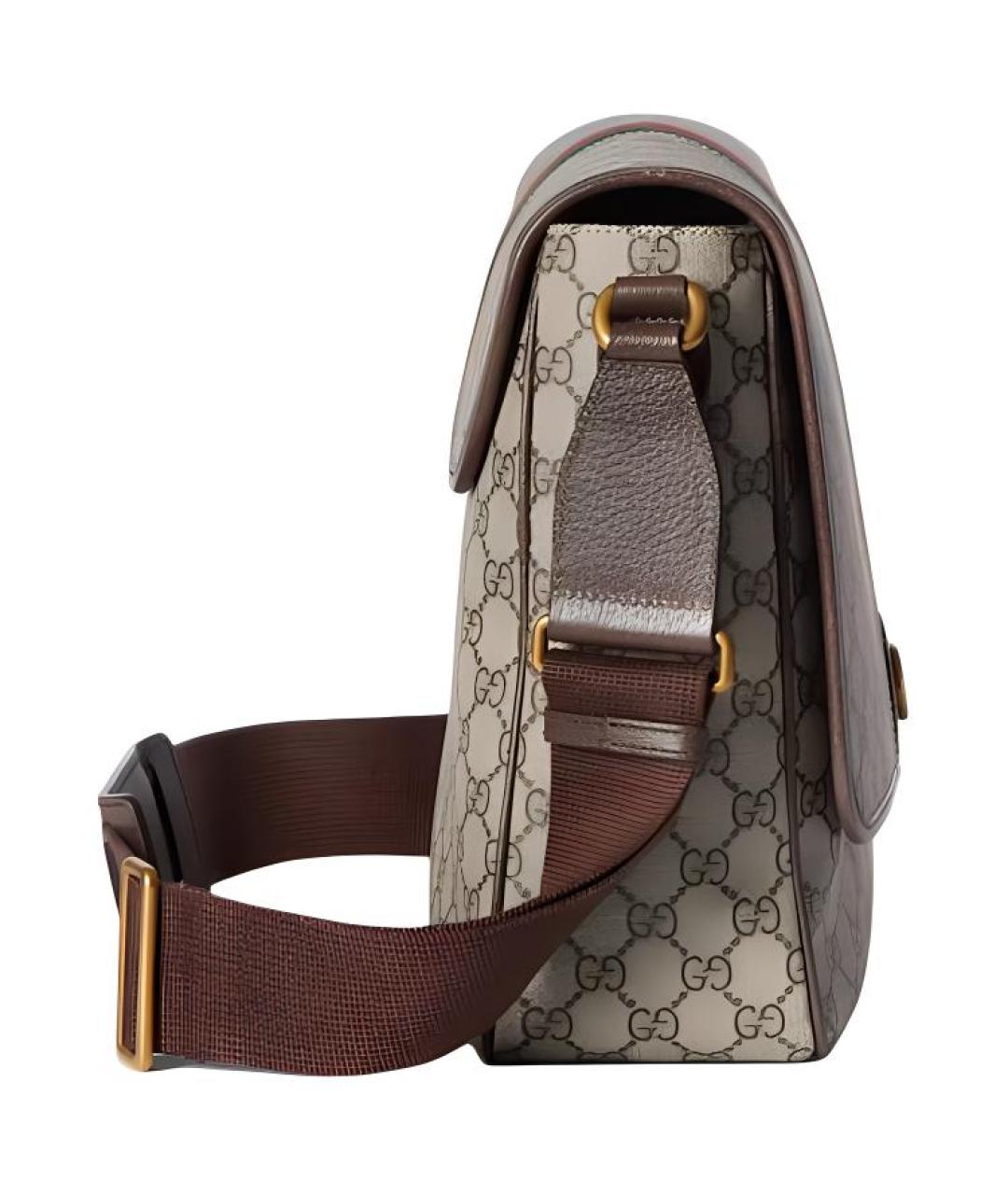 GUCCI Бежевая сумка на плечо, фото 3
