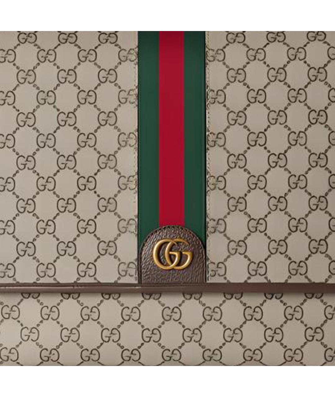 GUCCI Бежевая сумка на плечо, фото 8