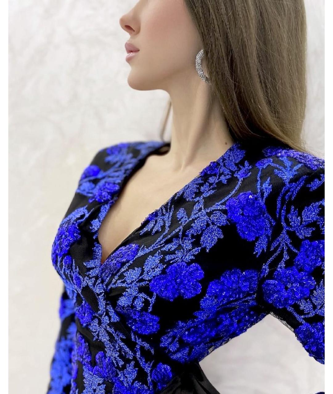 ELIE SAAB Синее вечернее платье, фото 6