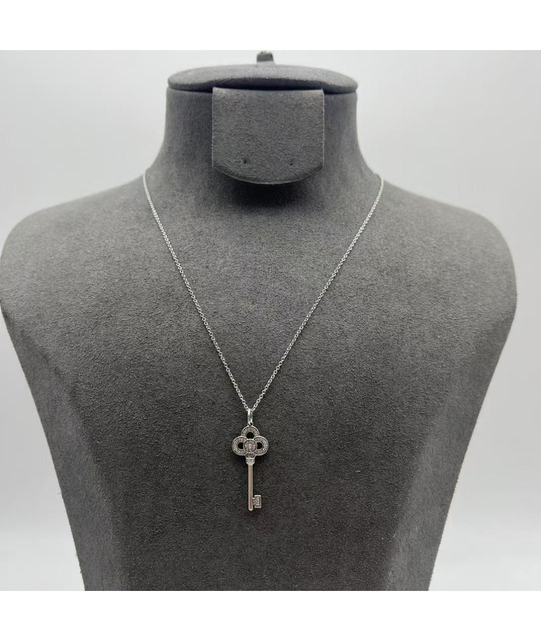TIFFANY&CO Белое колье из белого золота, фото 3