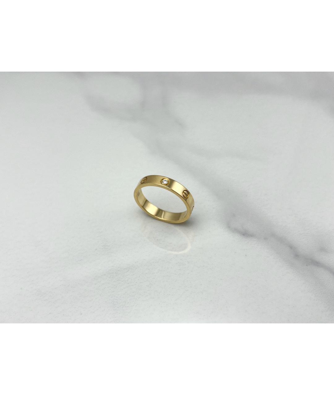 CARTIER Желтое кольцо из желтого золота, фото 3
