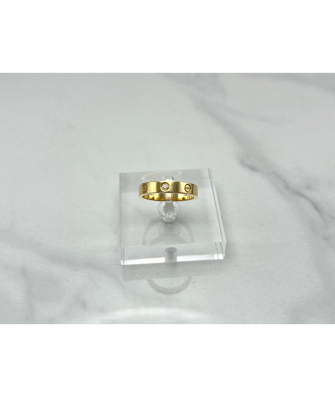 CARTIER Желтое кольцо из желтого золота, фото 6
