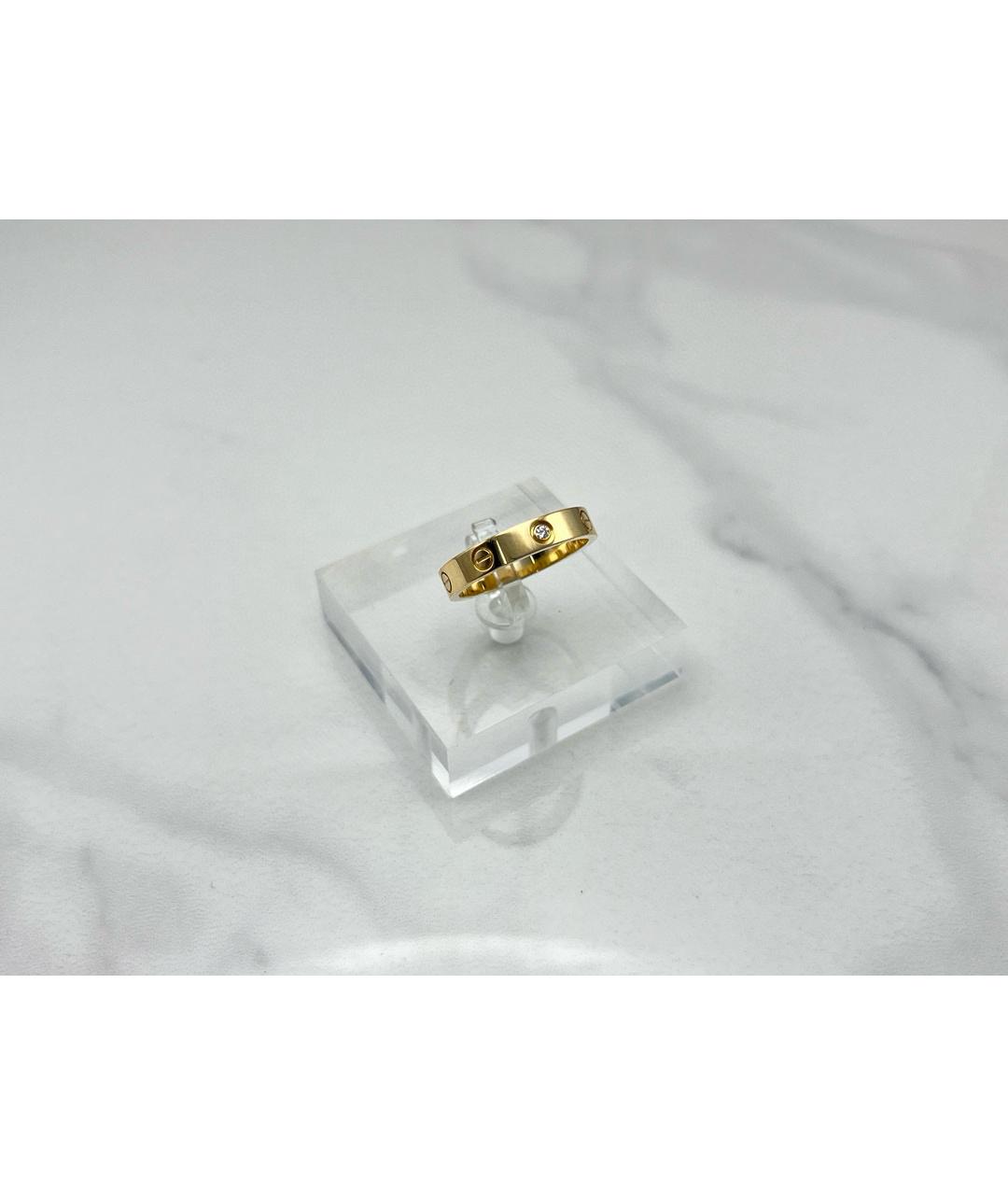 CARTIER Желтое кольцо из желтого золота, фото 5