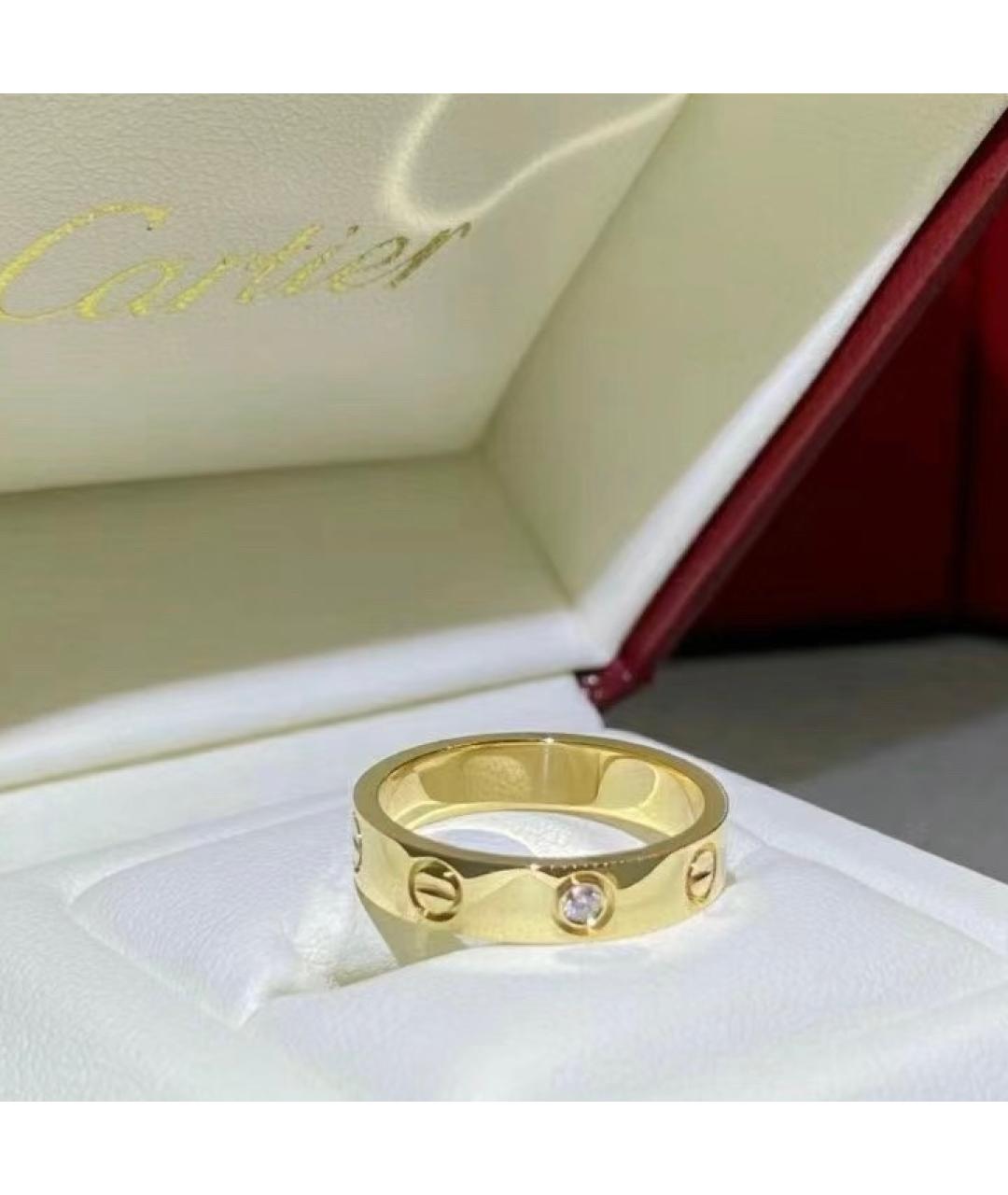 CARTIER Желтое кольцо из желтого золота, фото 2