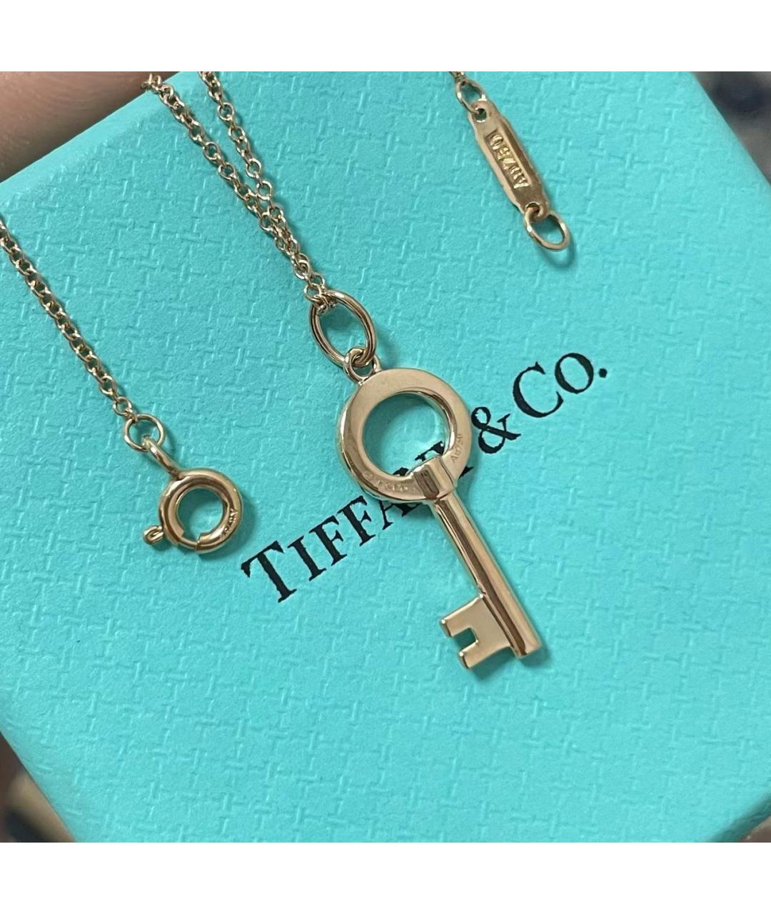 TIFFANY&CO Золотое колье из розового золота, фото 7