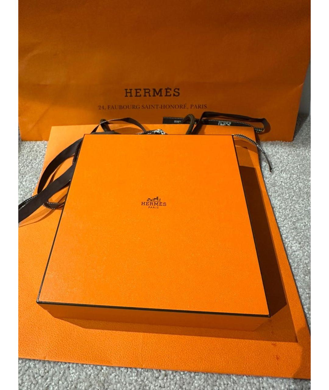 HERMES Серебряное серебряное колье, фото 4