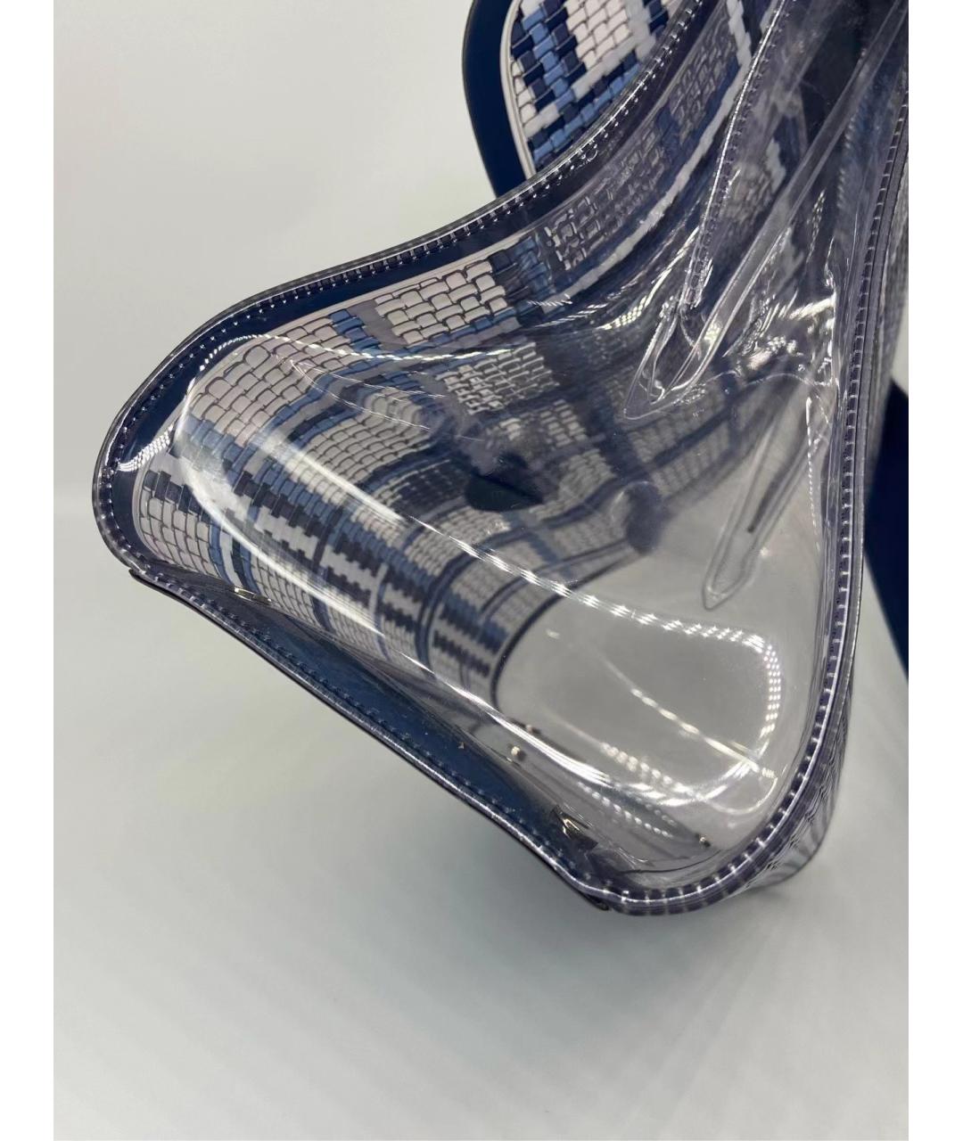 DELVAUX Голубая сумка тоут, фото 3