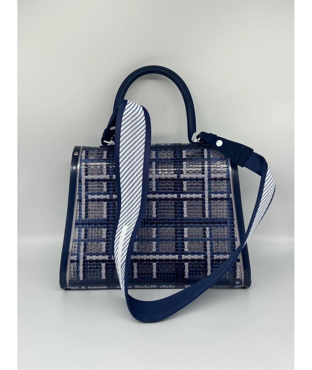 DELVAUX Голубая сумка тоут, фото 2