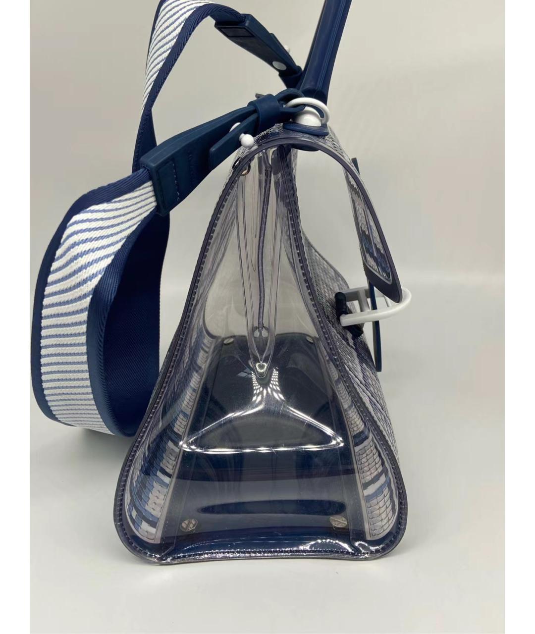 DELVAUX Голубая сумка тоут, фото 8