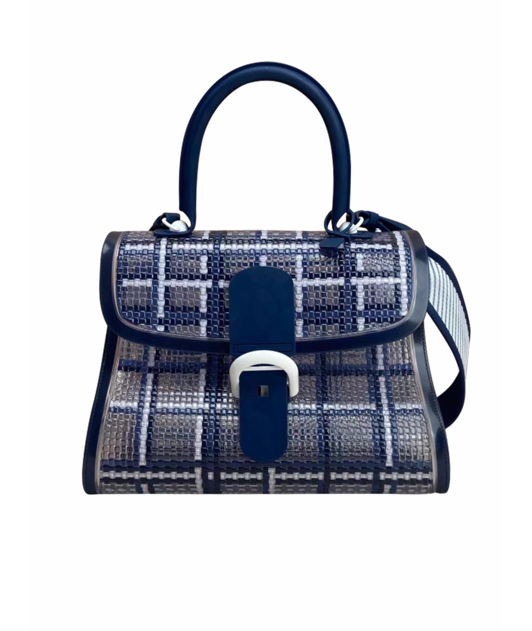 DELVAUX Голубая сумка тоут, фото 1