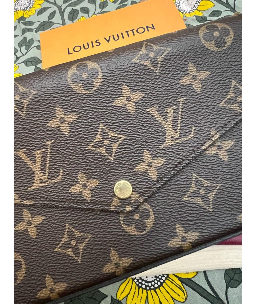 LOUIS VUITTON Коричневая сумка через плечо, фото 2