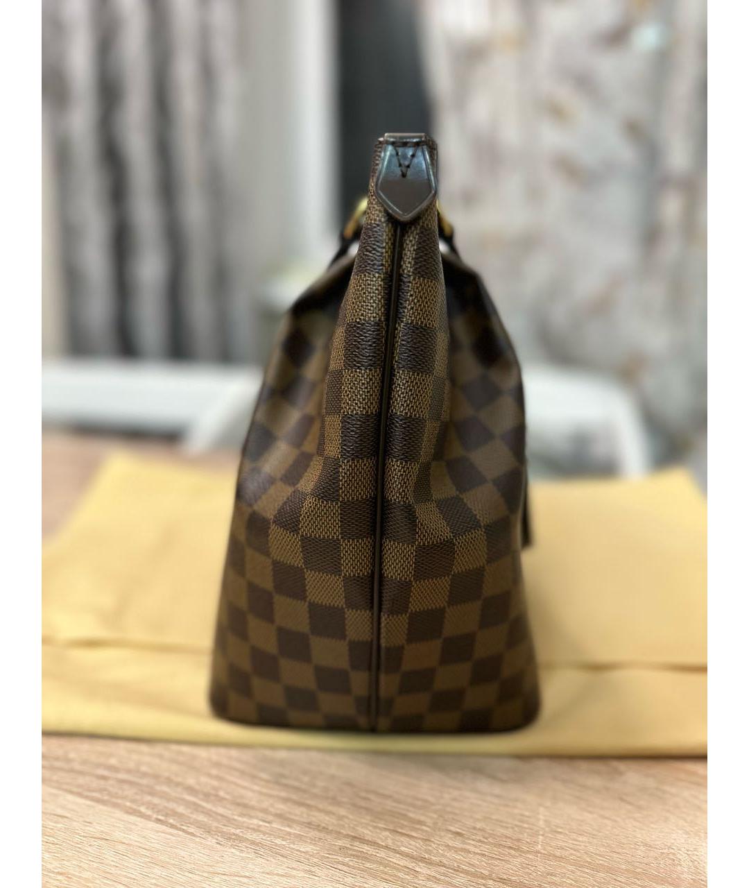 LOUIS VUITTON Коричневая сумка тоут, фото 4