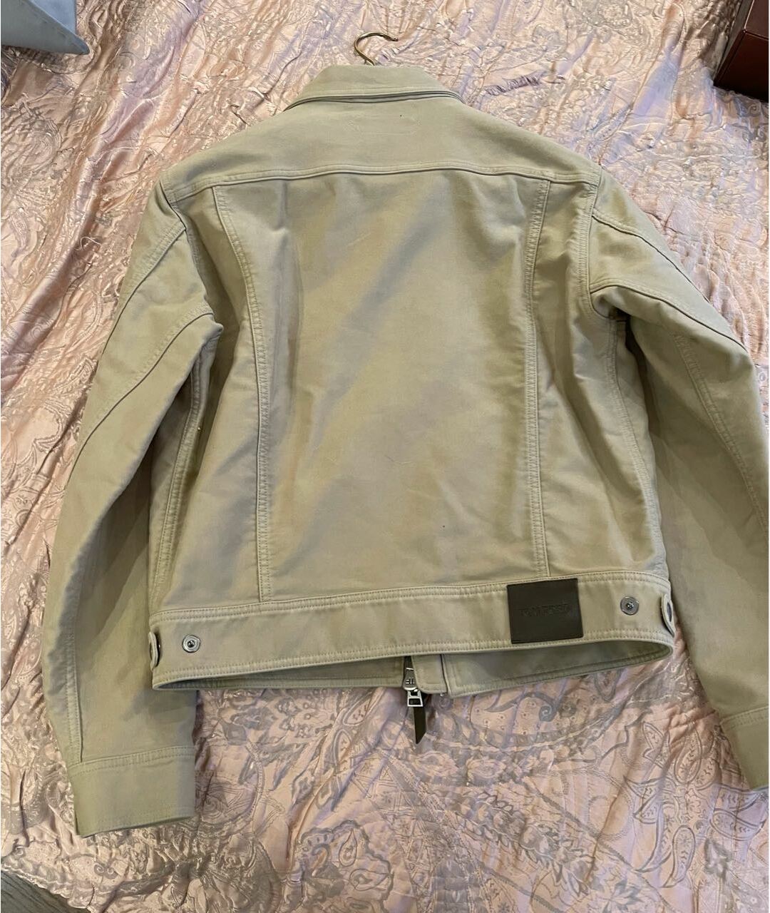TOM FORD Бежевый хлопковый пиджак, фото 4