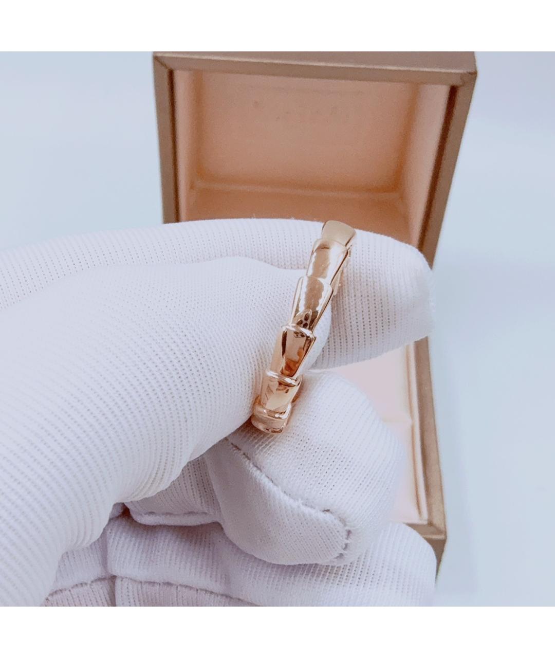BVLGARI Розовое кольцо из розового золота, фото 3