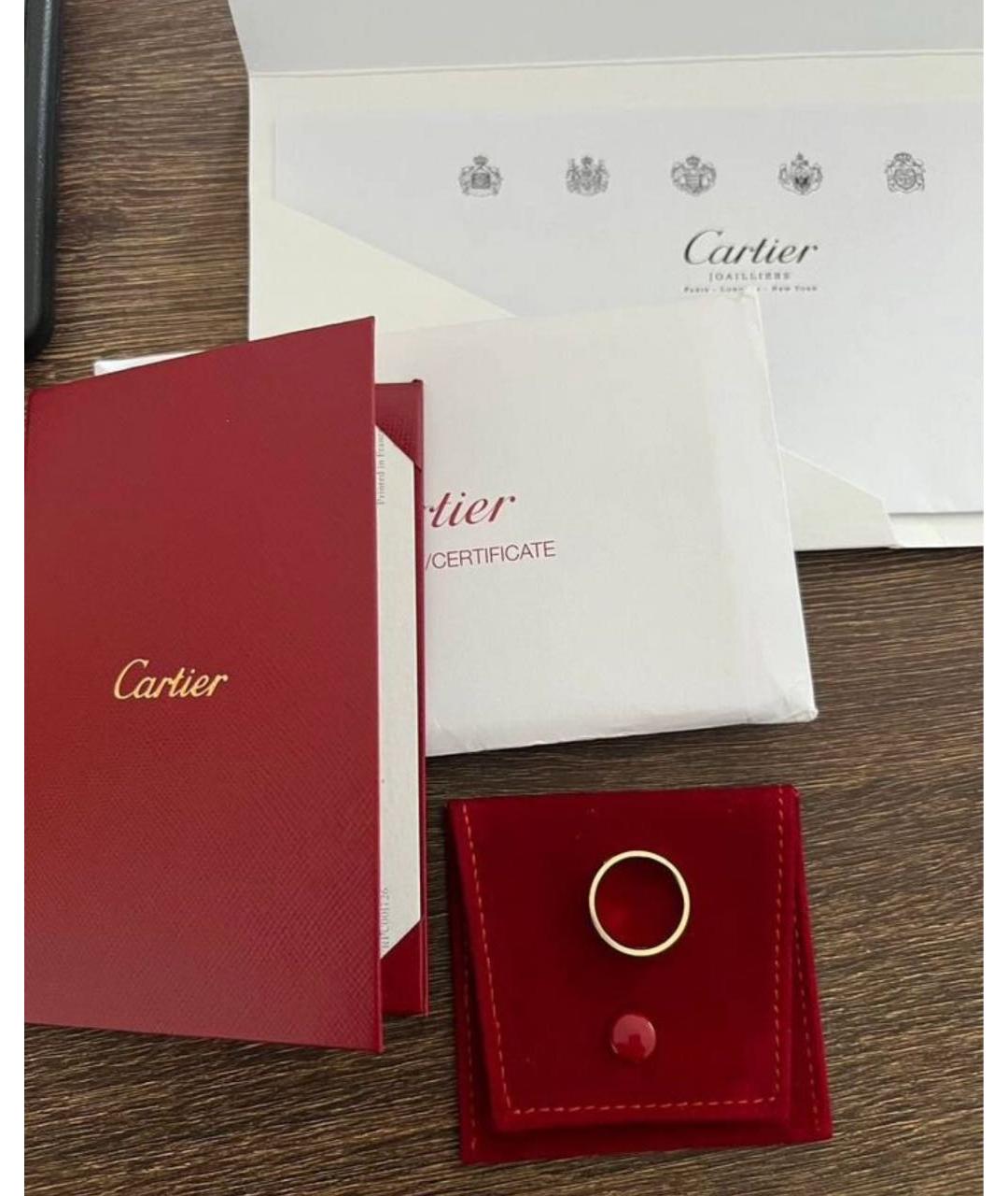 CARTIER Золотое кольцо из розового золота, фото 3