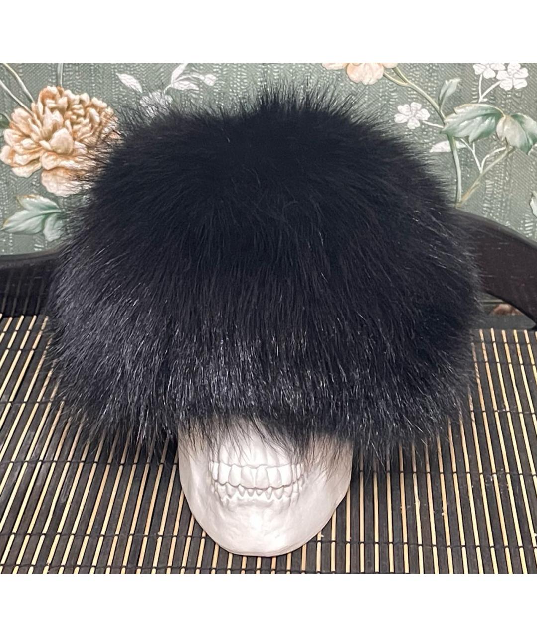 'S MAX MARA Черная шапка, фото 9