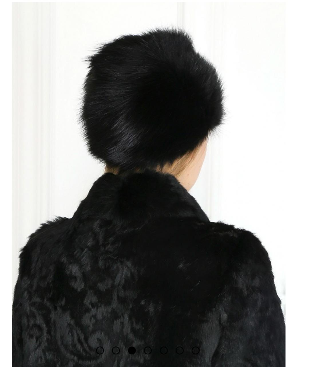 'S MAX MARA Черная шапка, фото 8