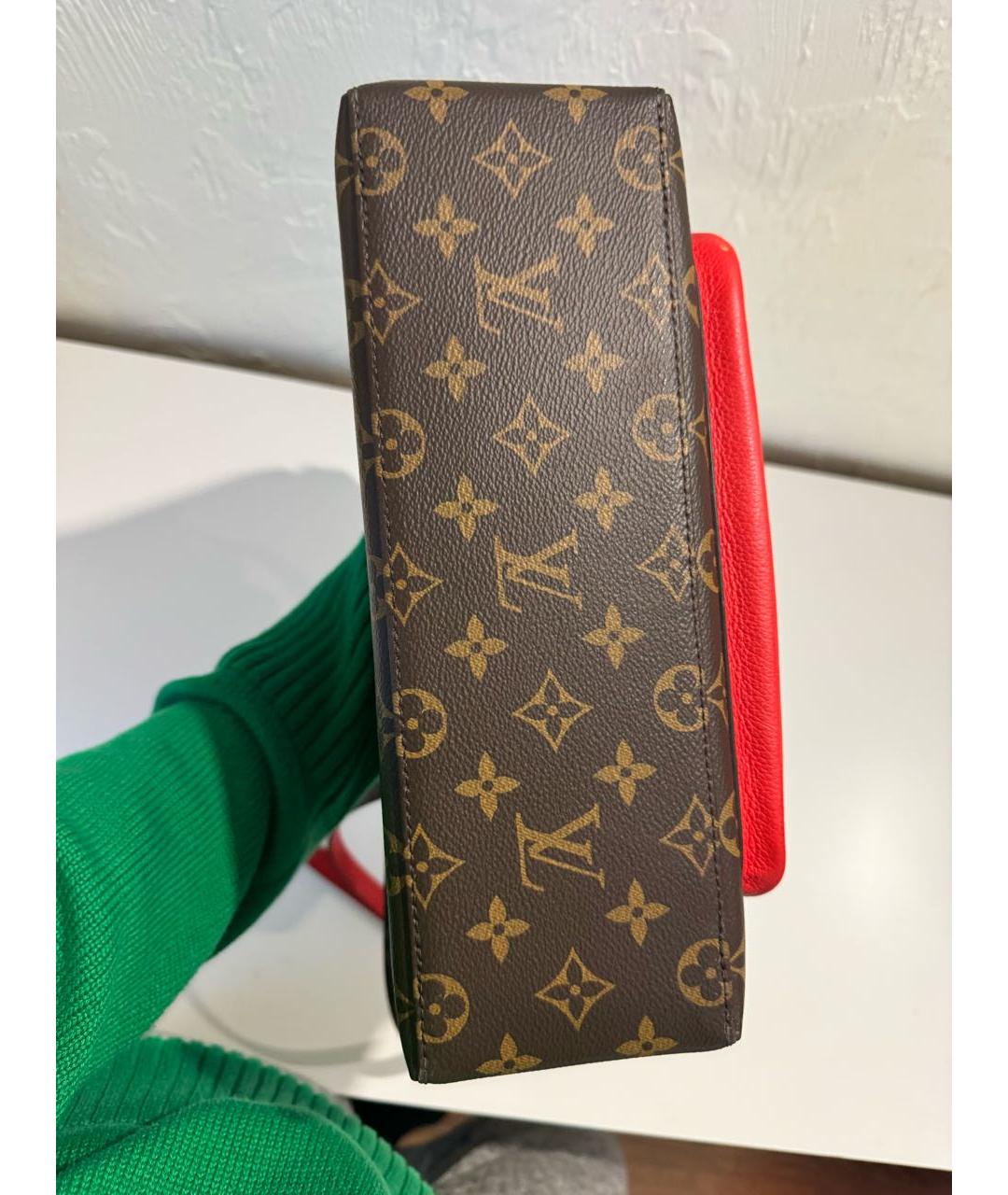 LOUIS VUITTON Коричневая сумка через плечо, фото 6