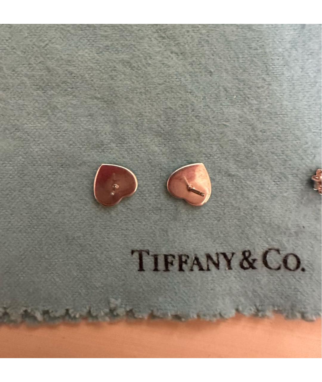 TIFFANY&CO Серебряные серебряные серьги, фото 2