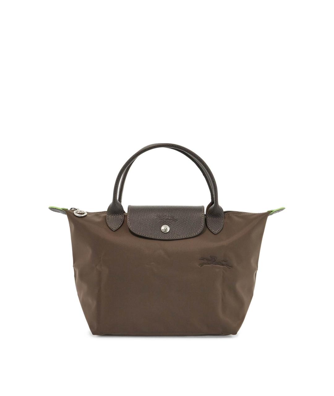 LONGCHAMP Коричневая сумка тоут, фото 1