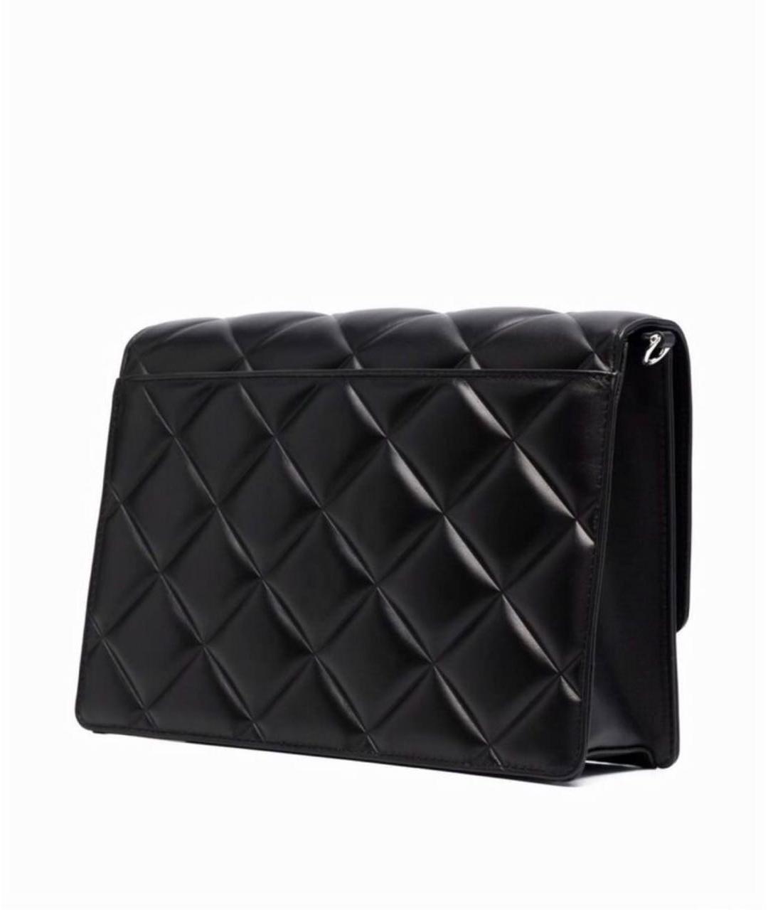 FURLA Черная кожаная сумка через плечо, фото 3