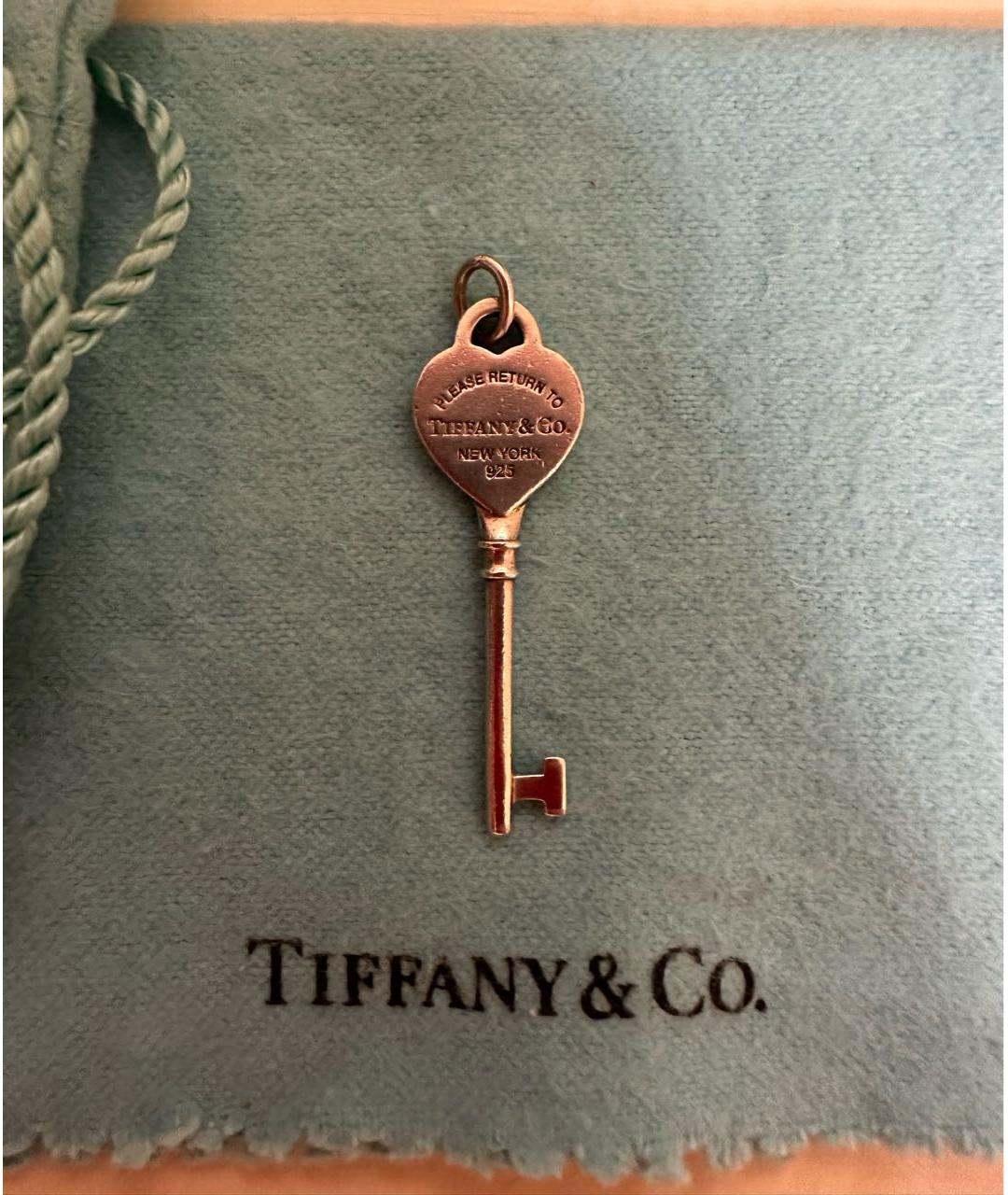 TIFFANY&CO Серебряная серебряная подвеска, фото 3