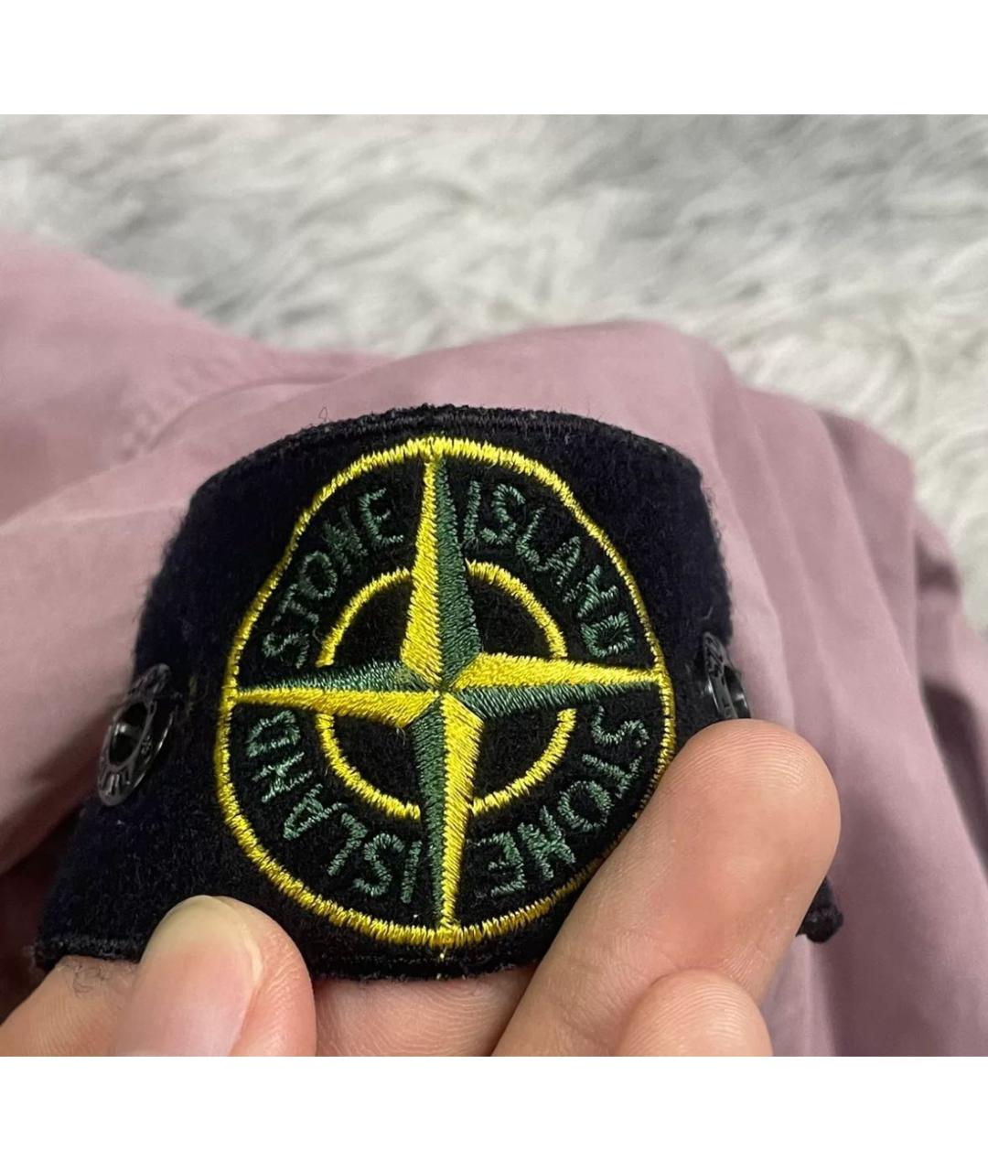 STONE ISLAND Розовая куртка, фото 3