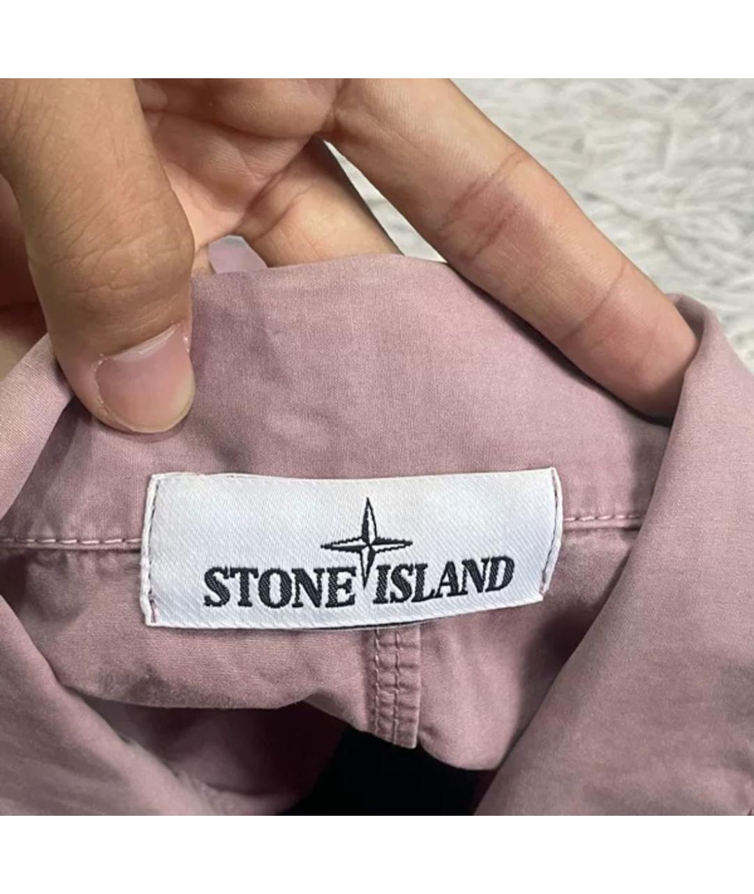 STONE ISLAND Розовая куртка, фото 4