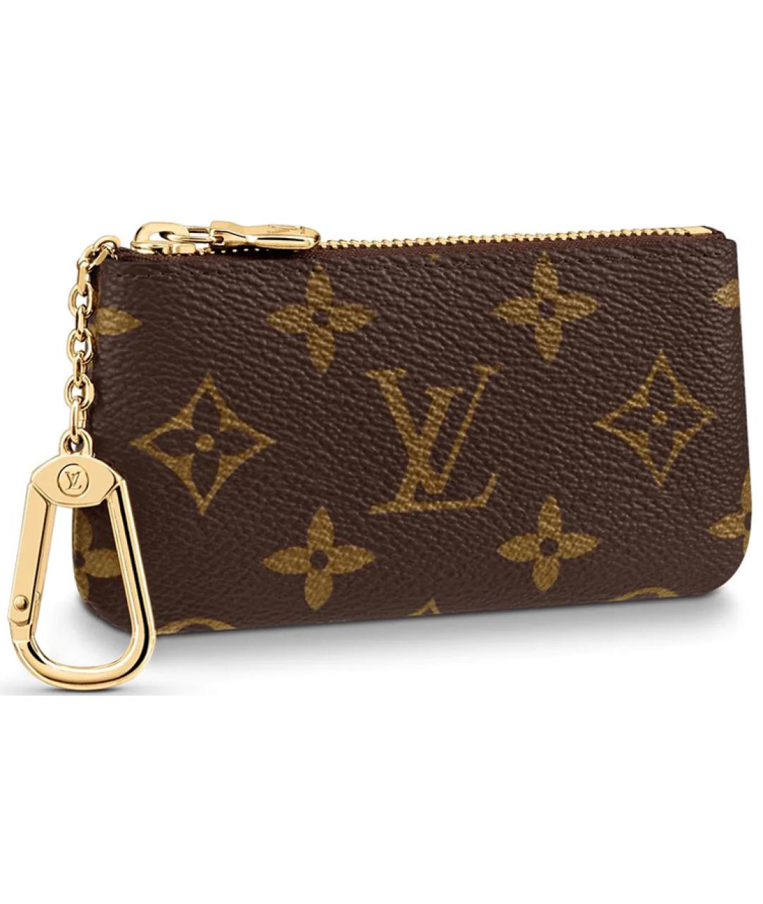 LOUIS VUITTON Коричневый кошелек, фото 2