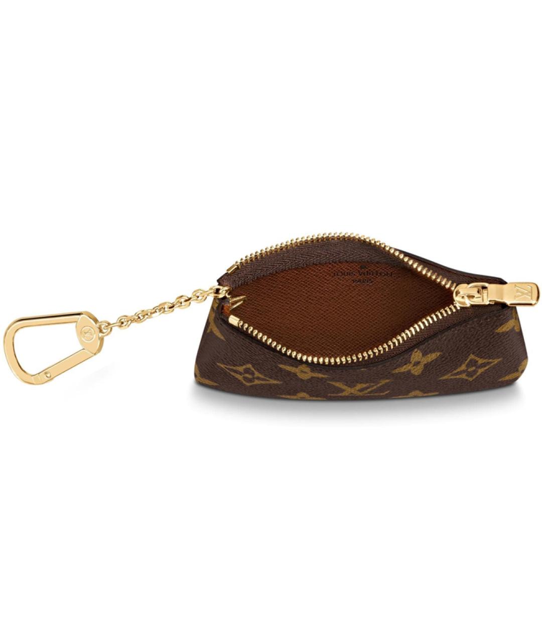 LOUIS VUITTON Коричневый кошелек, фото 5