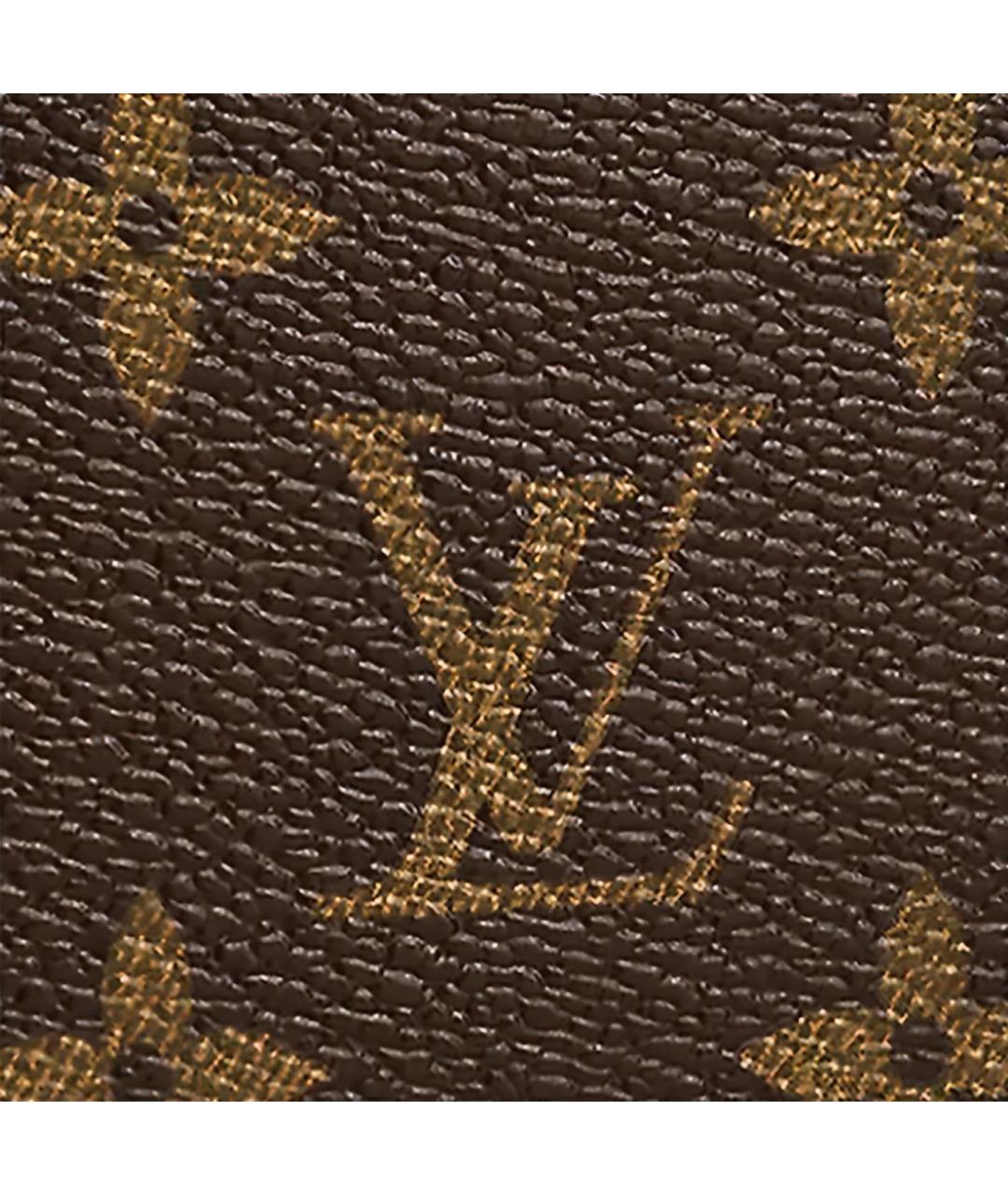 LOUIS VUITTON Коричневый кардхолдер, фото 6