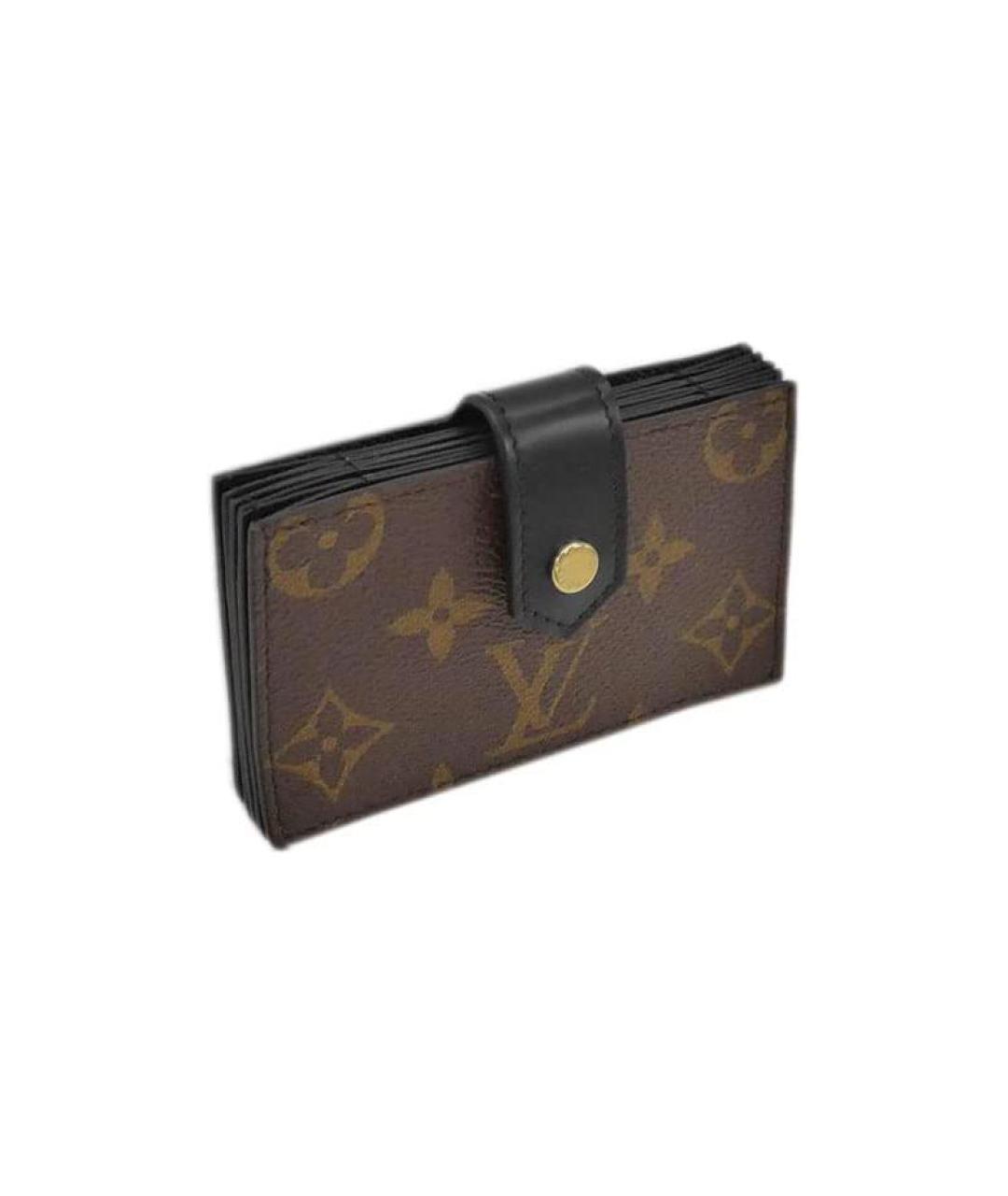 LOUIS VUITTON Коричневый кардхолдер, фото 2
