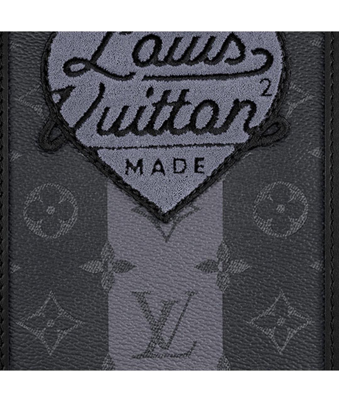 LOUIS VUITTON Серая сумка через плечо, фото 5