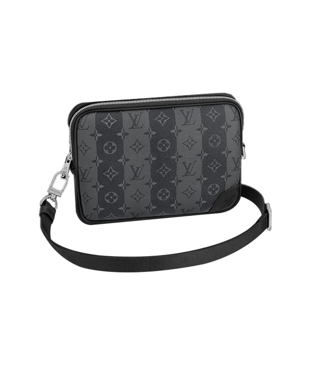 LOUIS VUITTON Серый рюкзак, фото 4