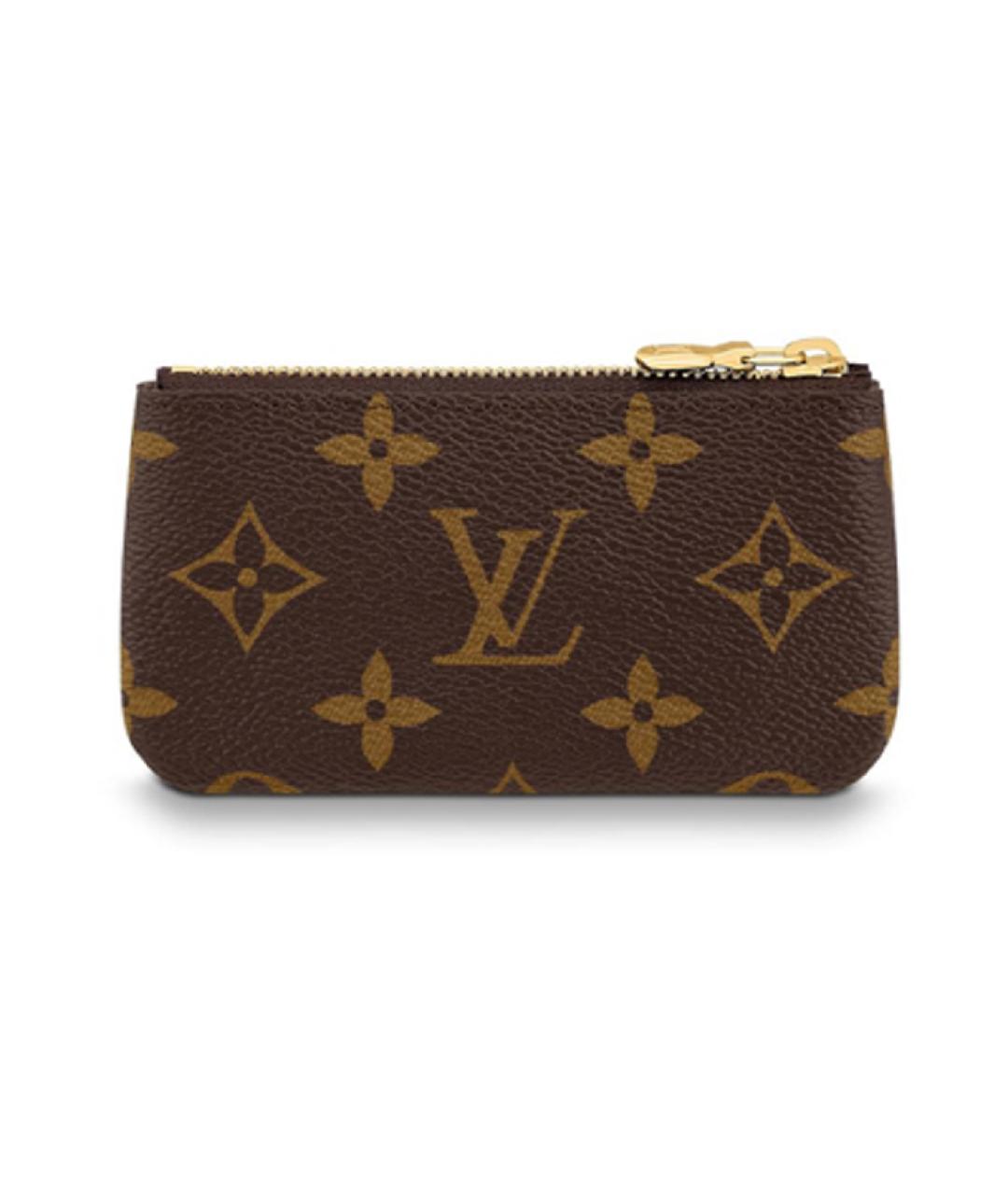 LOUIS VUITTON Коричневый кошелек, фото 2